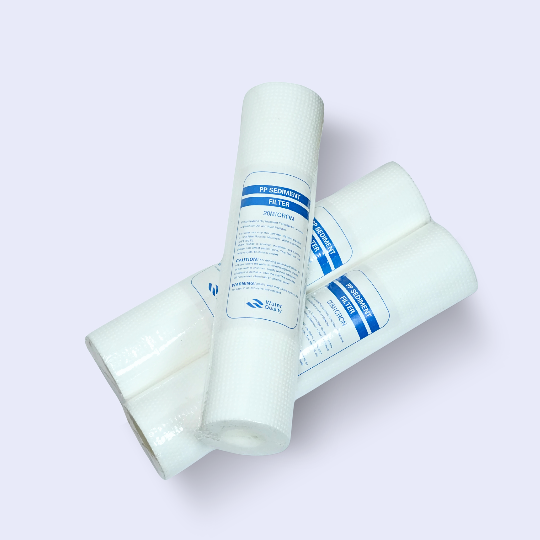 3-Pack Sediment Filters – 10” | 20 Micron