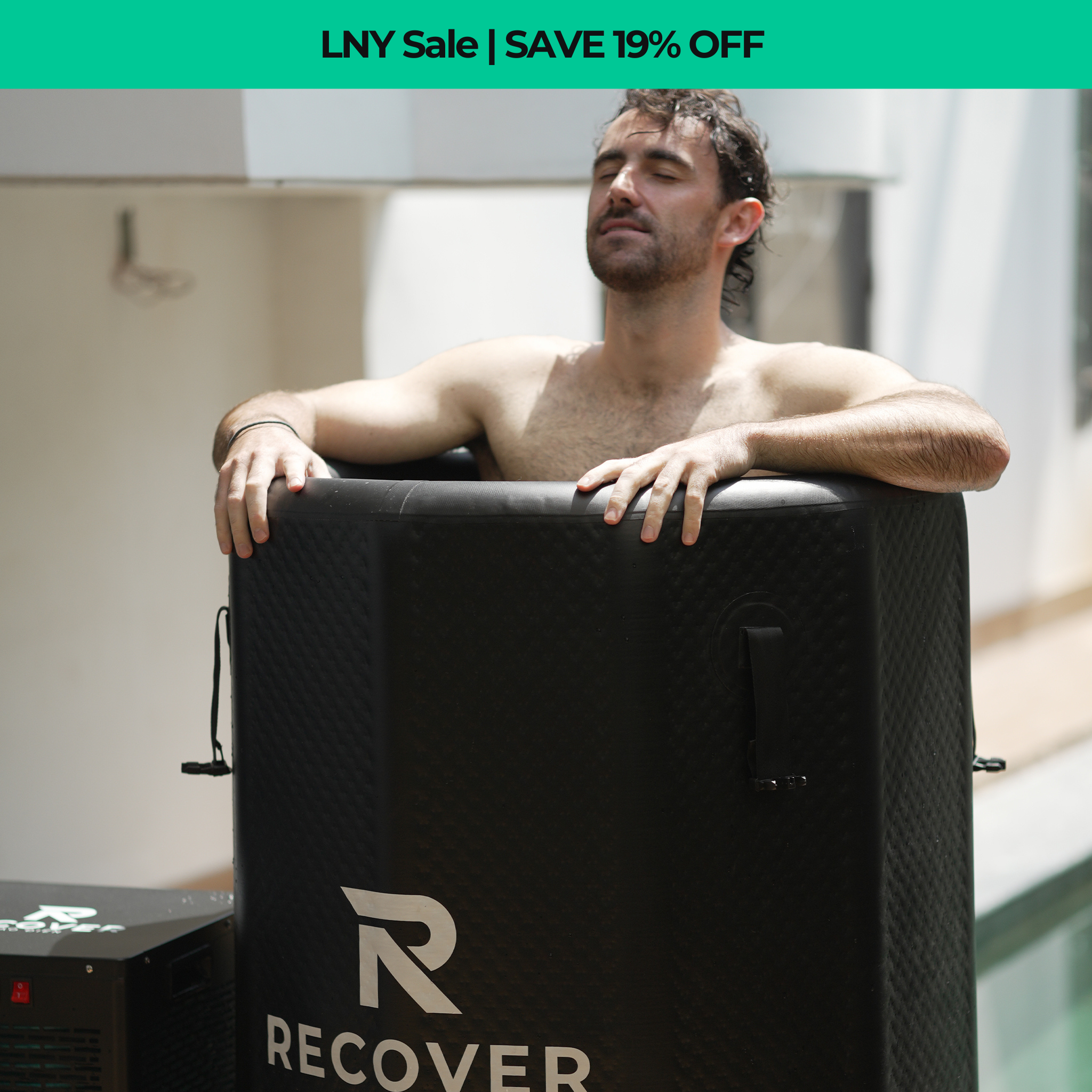 Barrel Tall + WiFi Cold Plunge Chiller System (1HP or 2HP)