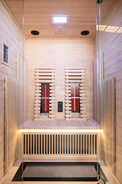 R Sauna - 1-2 Person Square Far Infrared Outdoor Sauna