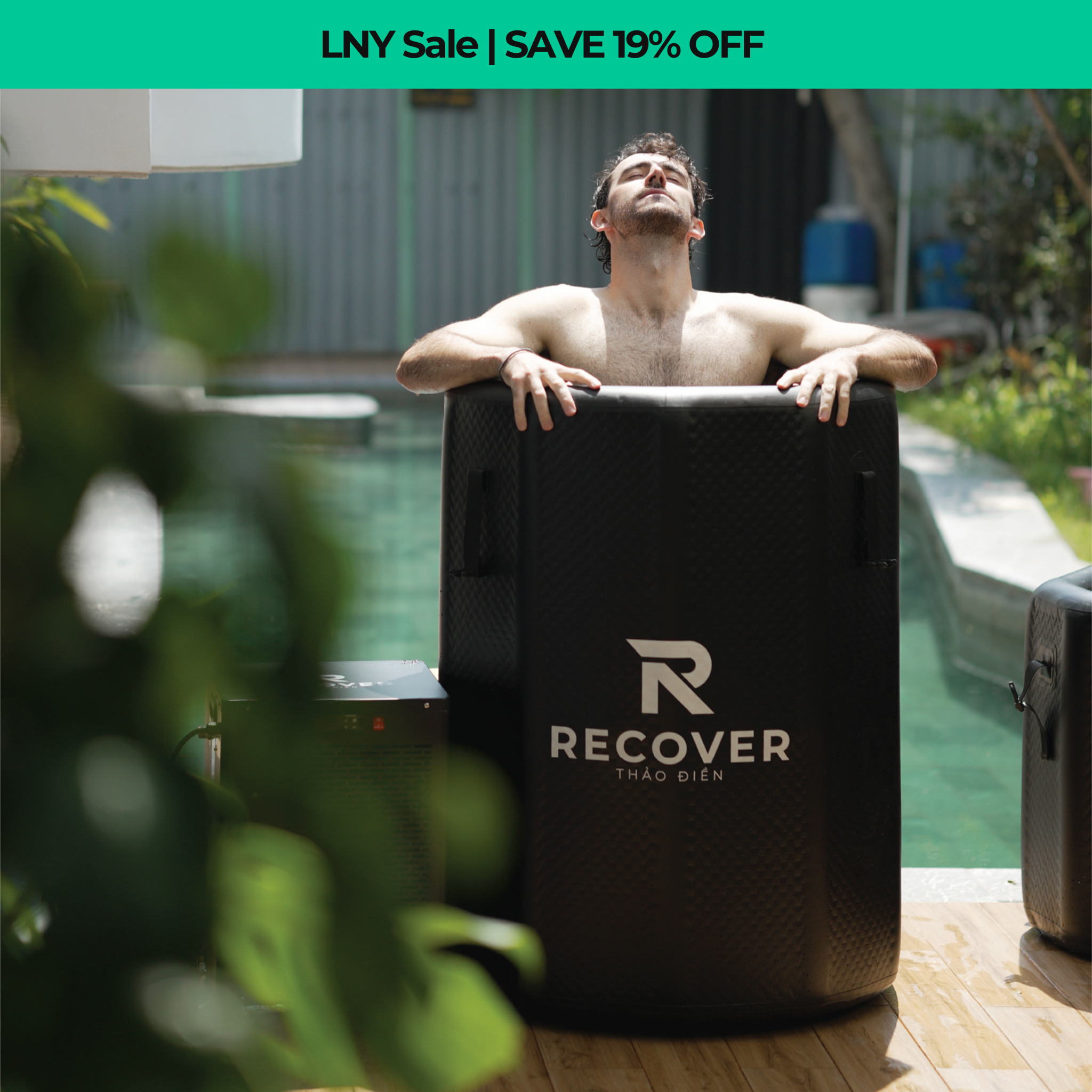 Barrel Tall + WiFi Cold Plunge Chiller System (1HP or 2HP)