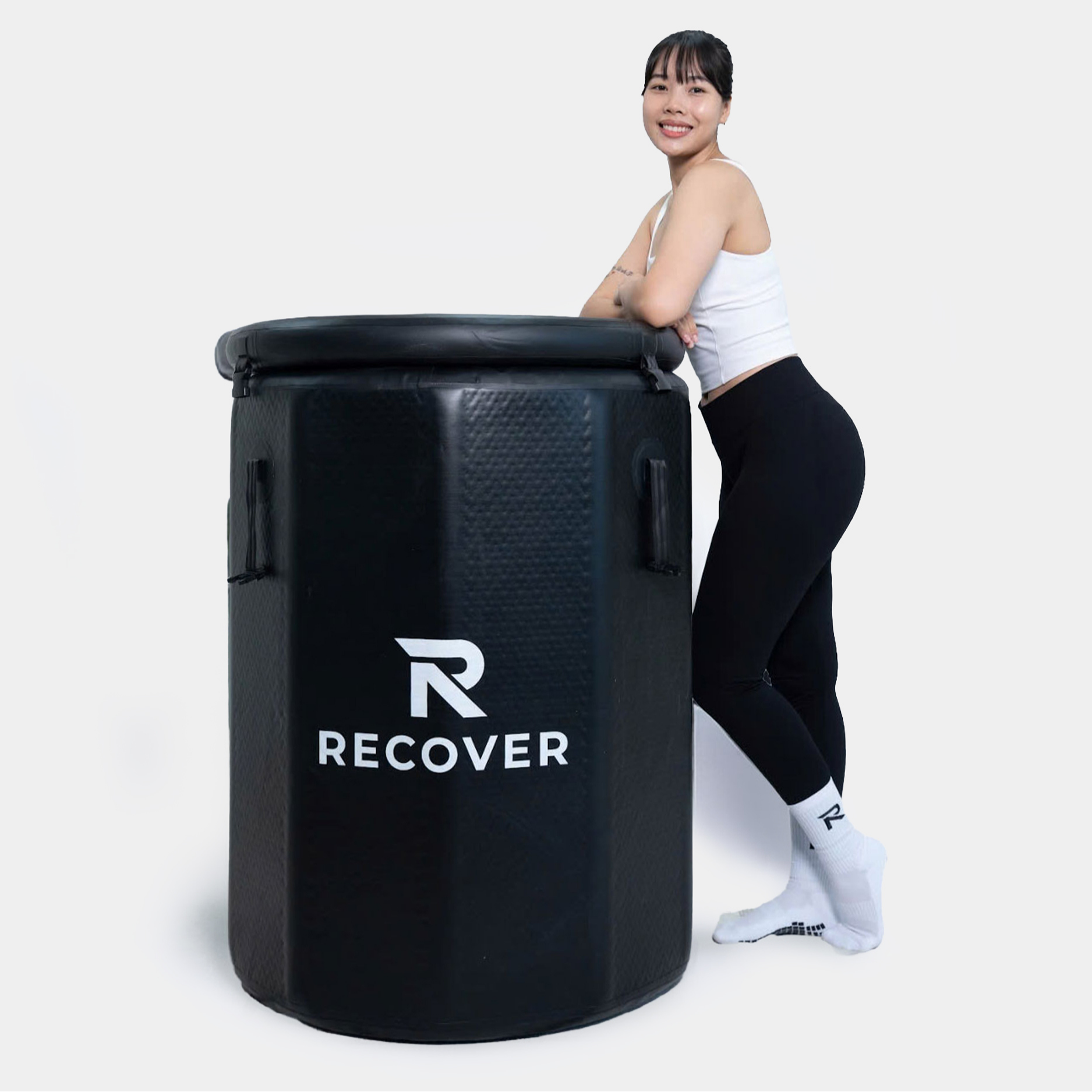 Barrel Tall Cold Plunge