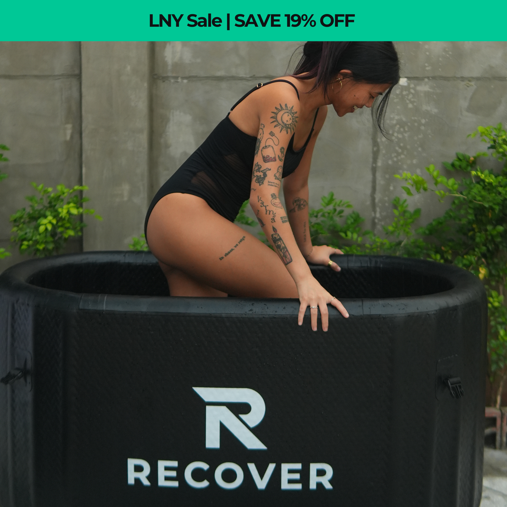 Air Plunge + WiFi Cold Plunge Chiller System (1HP or 2HP)