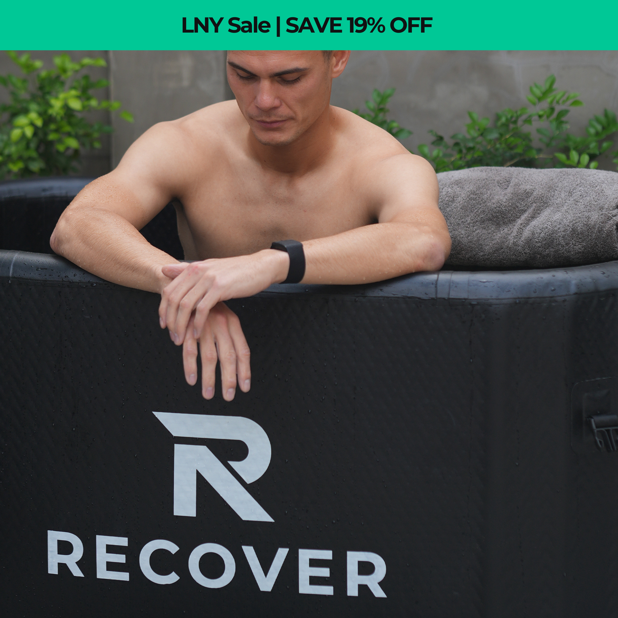 Air Plunge + WiFi Cold Plunge Chiller System (1HP or 2HP)